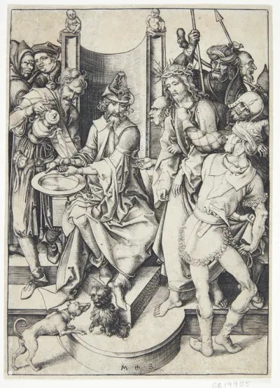 Kristus bragt for Pilatus