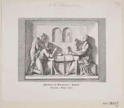 Kristus og diciplene i Emmaus