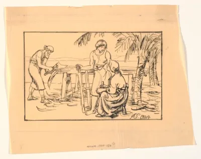 Kristus som tømmersvend hos Josef og Maria