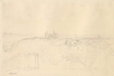 Kronborg set fra Marienlyst