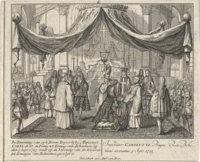 Kroning van keizer Karel VI tot koning van Bohemen