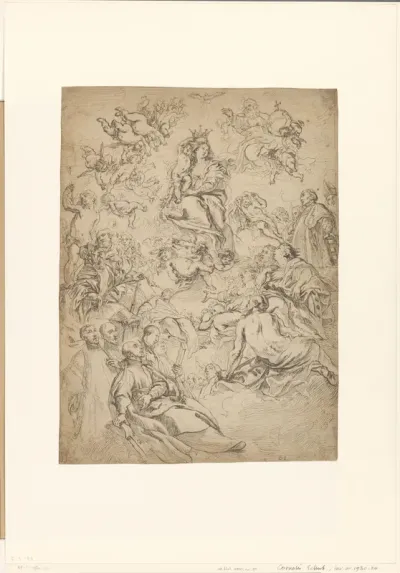 Kroning van Maria door Christuskind