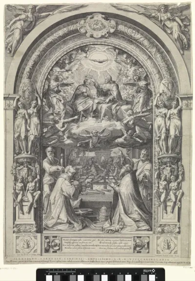 Kroning van Maria met de heiligen Laurentius, Paulus, Petrus en Sixtus