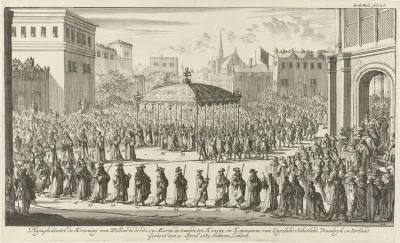 Kroningsoptocht van Willem III, 1689