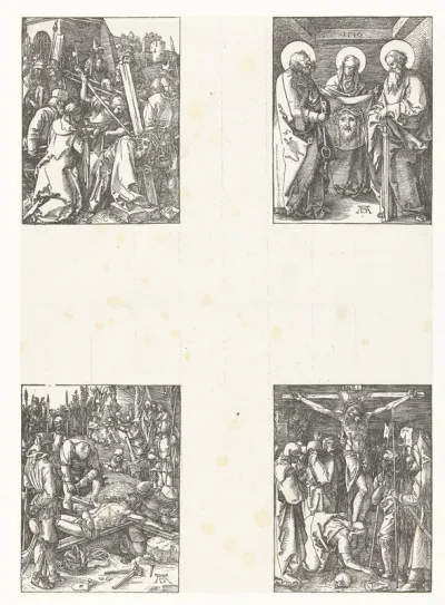 Kruisdraging, Veronica met de zweetdoek, Kruisoprichting, Kruisiging
