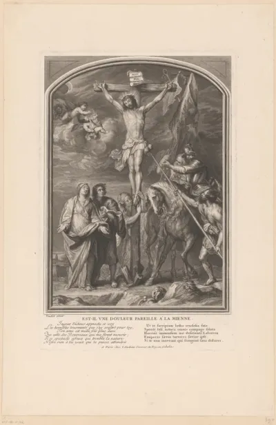 Kruisiging van Christus met lanssteek