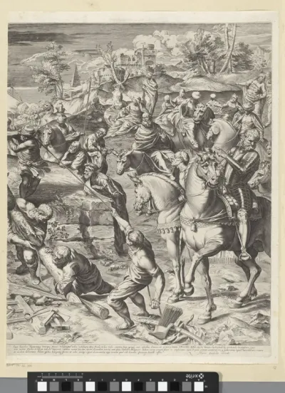 Kruisiging van Christus (rechterdeel)