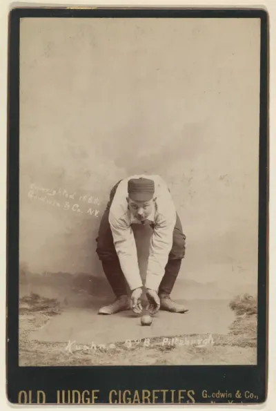 Kuehne, 3rd Base, Pittsburgh, from the series Old Judge Cigarettes