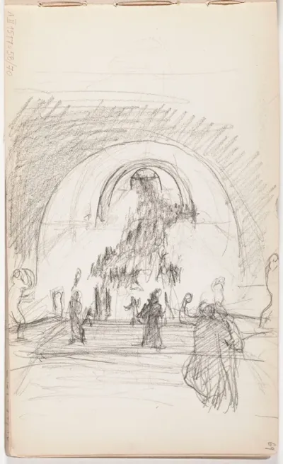 Kulkue/väkijoukko tunnelissa ?