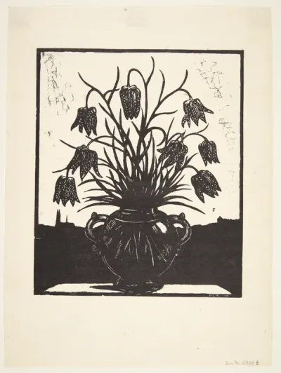 "Kungsängsliljor i en vase"