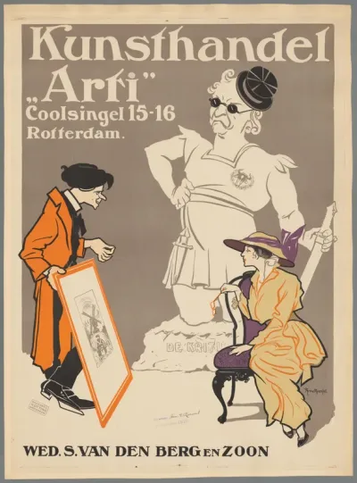 Kunsthandel "Arti" Rotterdam. Wed. van den Berg en Zoon