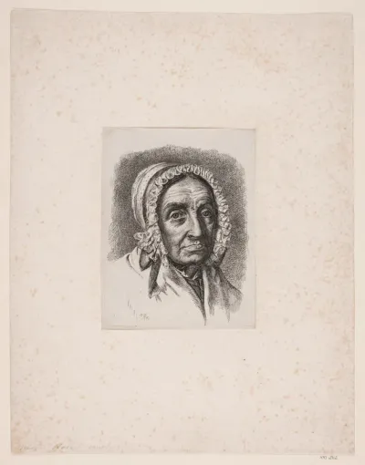 Kunstnerens moder, Ellen Roed