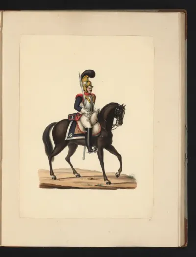 Kurassier, 1830-1831