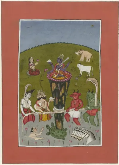 Kurma (incarnatie van Vishnu als schildpad)