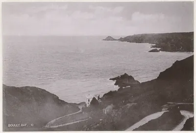 Kust bij Bouley Bay op Jersey