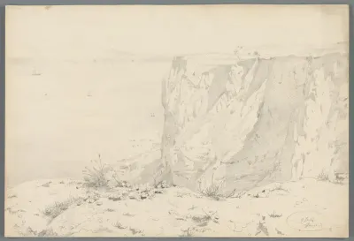 Kustlandschap bij Le Havre