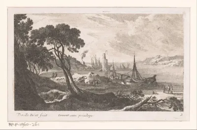 Kustlandschap met vuurtoren