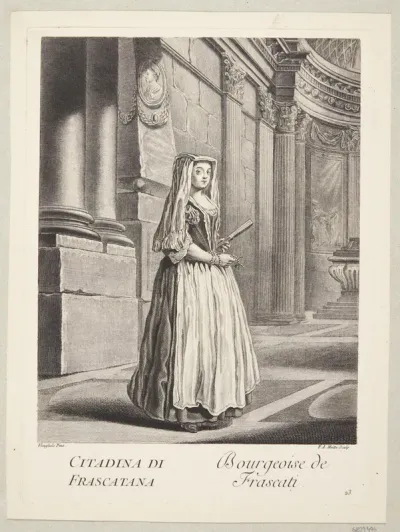 Kvinde fra Frascati (Bourgeoise de Frascati)