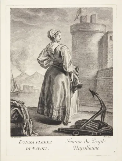 Kvinde fra Napoli (Femme du Peuple Napolitaine)