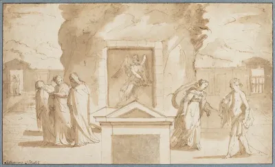 Kvinderne ved Kristi grav og Noli me tangere