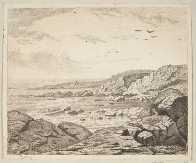 Kystpart fra Bornholm