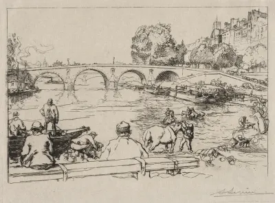 L'Abreuvoir at Pont Marie