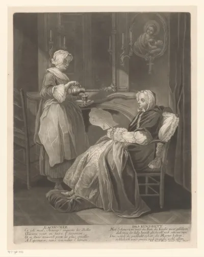 L'acouchée / Das Kindbett