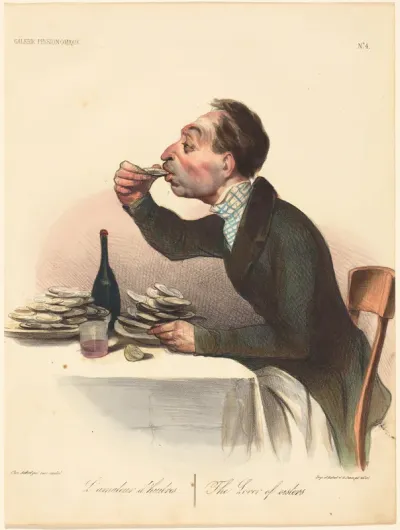 L'amateur d'huitres