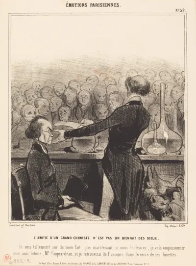L'Amitié d'un grand chimiste...