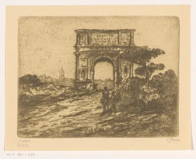 L'arc de Titus Rome