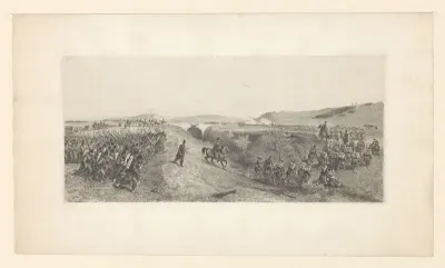 L'armée française arrive à la Maglianella