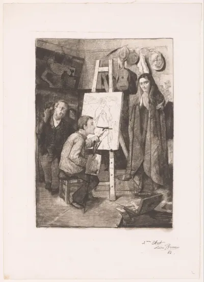 L'artiste, son modèle & l'amateur