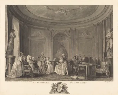 L'assemblee au concert