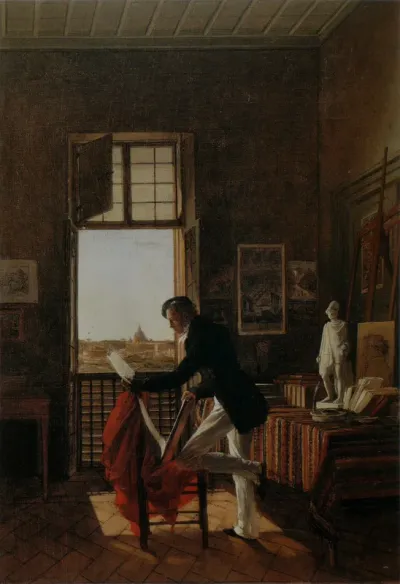 L'Atelier de Picot à la Villa Médicis