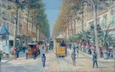 L'Avenue de la Gare à Nice