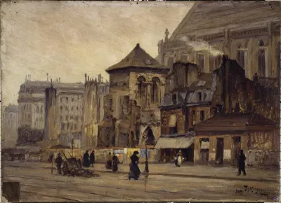 L'église Saint-Martin-des-Champs, vue de côté