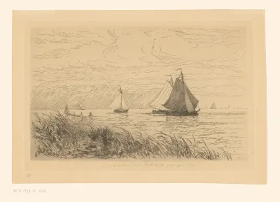 L'embouchure du Vecht et la Zuyderzee