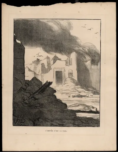 L'empire c'est la paix. (The Empire means peace.), from Album du Siége