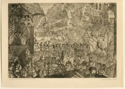 L'Entrée du Christ à Bruxelles en 1889