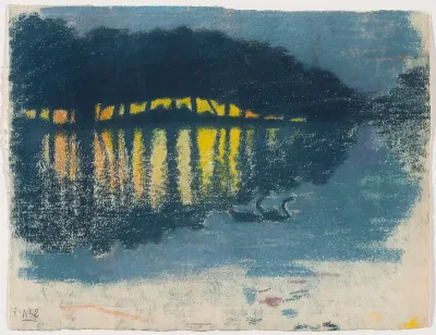 L'Étang la nuit