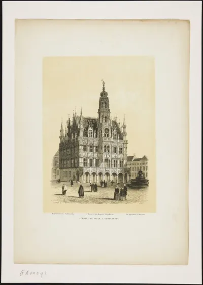 L'Hôtel de Ville, à Audenaerde