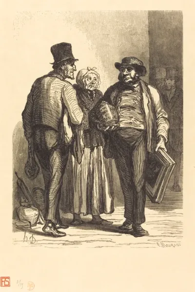 L'Hotel des Commissaires-priseurs: Les Marchands