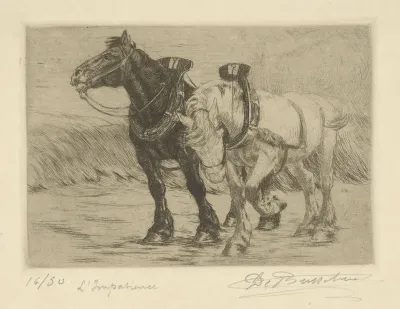 L'Impatience : Chevaux