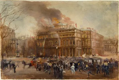 L'Incendie de la Comédie-Française, le 8 mars 1900