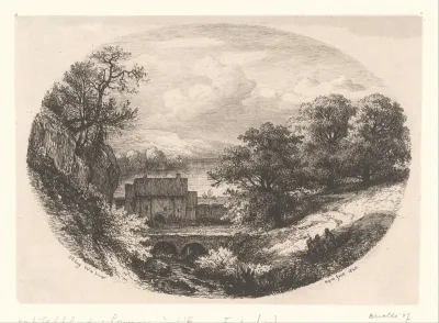 L'ovale aux trois chênes, vignette de titre