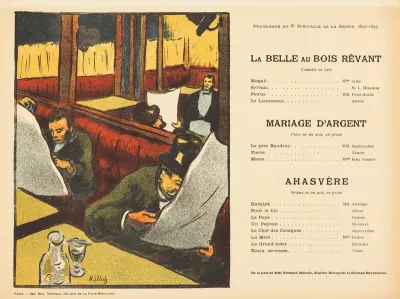 La Belle au bois rêvant; Mariage d'argent; Ahasvère