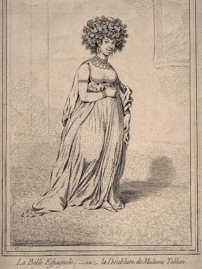 La belle Espagnole, - ou - la doublure de Madame Tallien