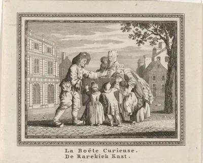 La boëte curieuse / De rarekiek kast