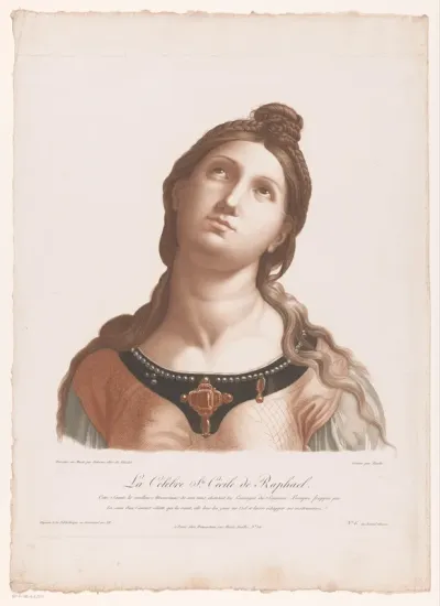 La Célèbre Ste Cécile de Raphael