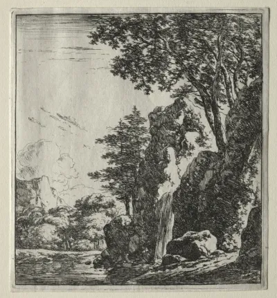 La chute d'eau